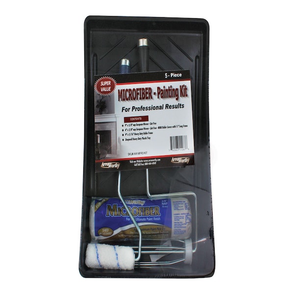 ArroWorthy Plastic Disposable Paint Tray Kit